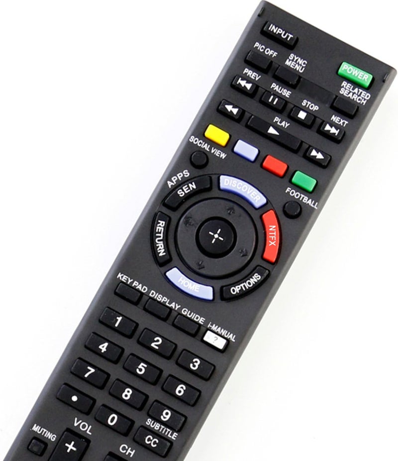 WINFLIKE RM-YD103 RMYD103 Sub RM-YD102 Universal Remote Control for Sony TV kdl-48w600b KDL-32W700B KDL-40W580B KDL-55W700B KDL-60W600B XBR-55X800B KDL-60W590B KDL55W700B XBR65X800B XBR-65X800B KDL48W580B - Image 4